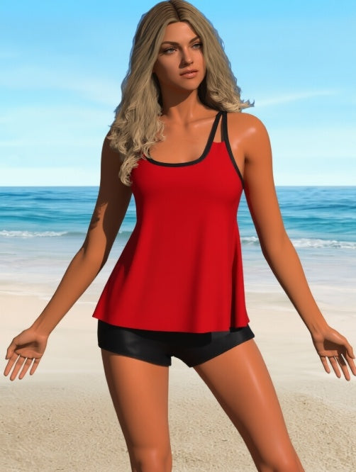 Women's Two-Piece Casual Swimsuit