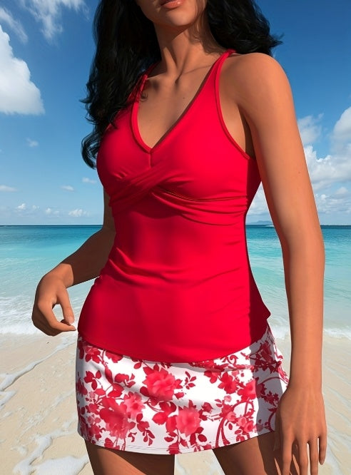 Women's Two-Piece Casual Swimsuit