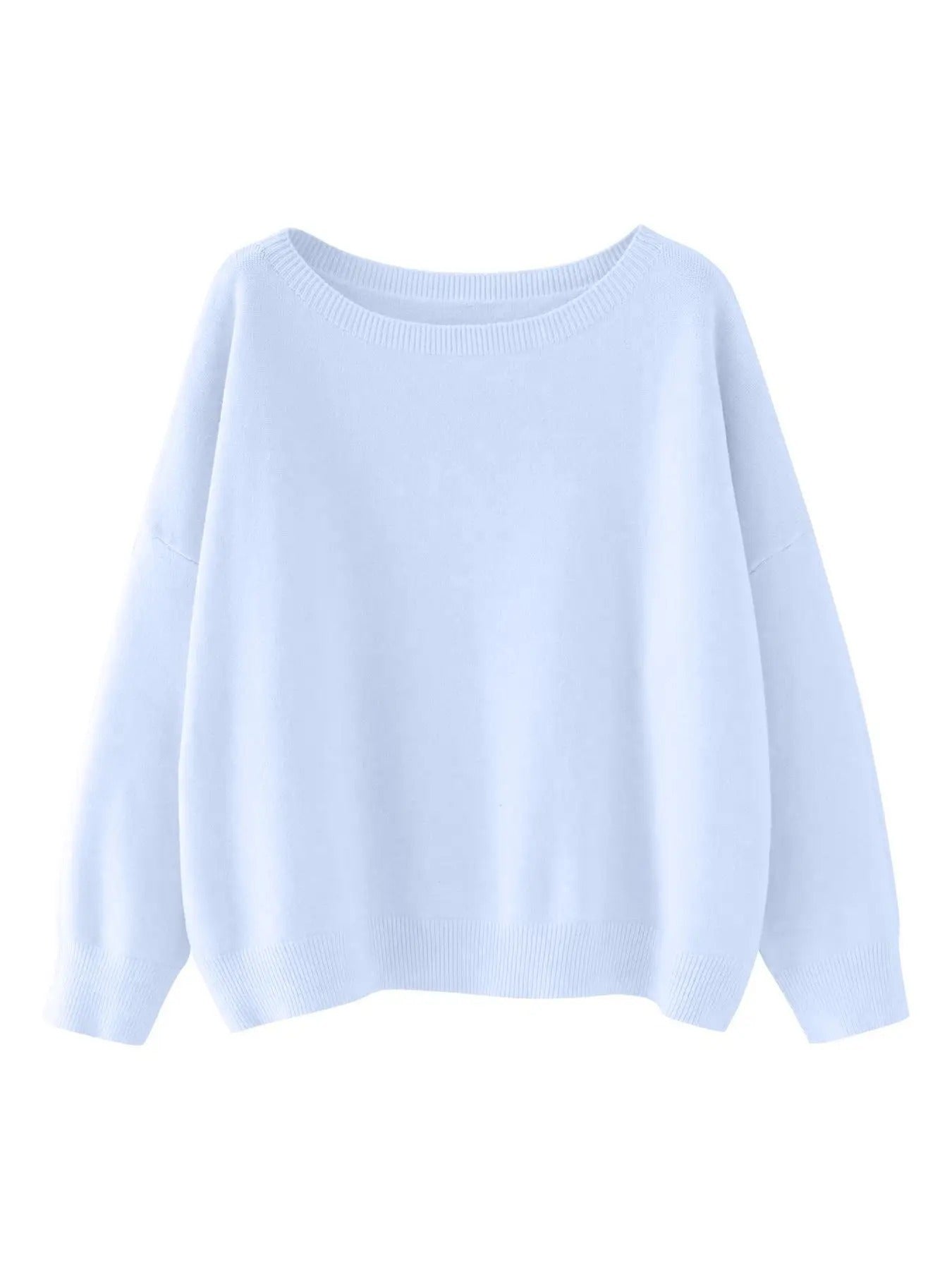 Autumn And Winter Round Neck Loose And Lazy Style Pullover