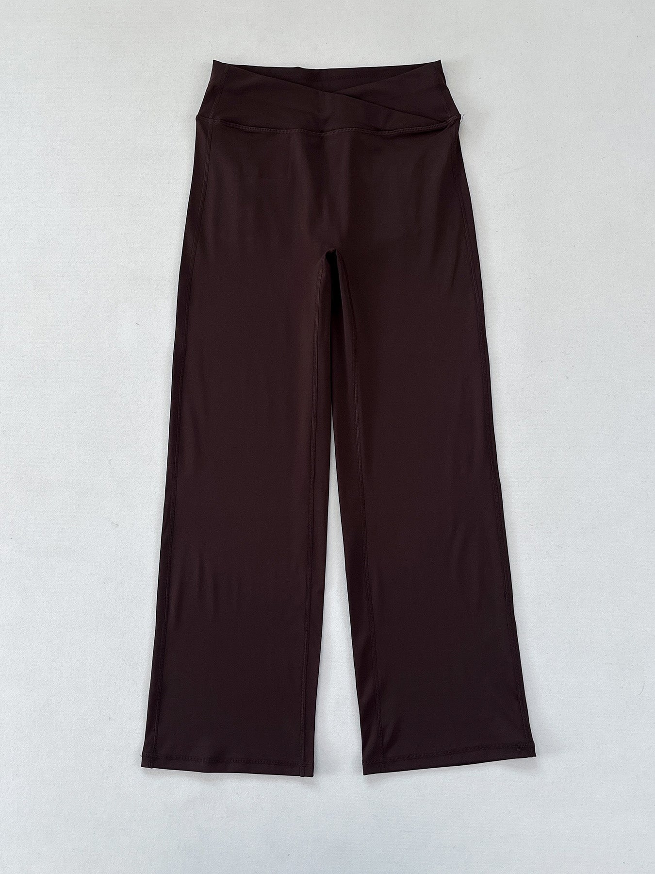 V-shaped Waist Peach Hip Yoga Pants, Women's Pocket Button Workwear Pants, High Waisted Hip Lifting Quick Drying Sports Pants