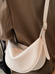 Minimalist Crescent Crossbody Bag