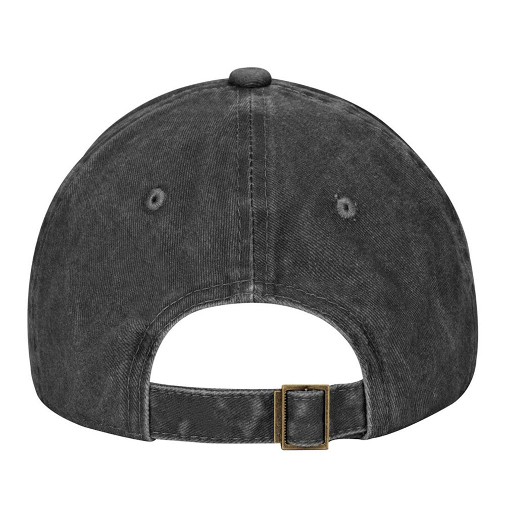 2pcs Cute Spooky BOO Cap For Women Men, Adjustable Embroidered Wash Cotton Baseball Cap