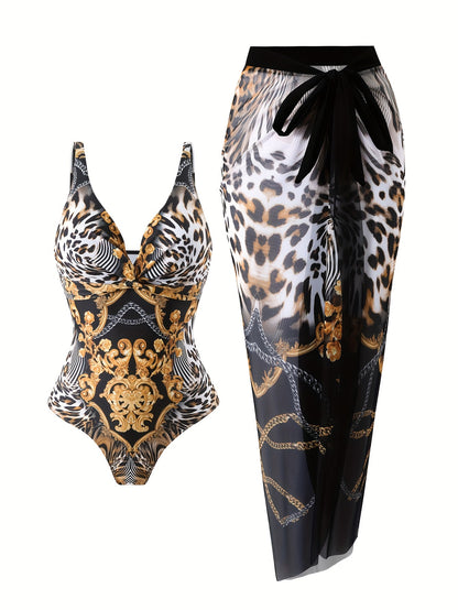 Women's Two-piece Casual Swimsuit P430