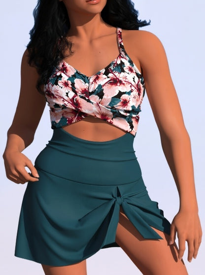 Women's Two-Piece Casual Swimsuit