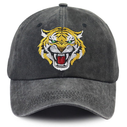 Tiger Hat For Men Women, Tiger Gifts For Tiger Lovers, Classic Cotton Wild Animals Embroidered Baseball Cap