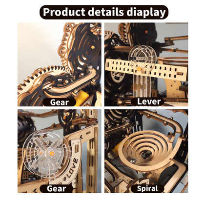 Sales Are Prohibited On The TEMU And SHEIN -MUSIC PARK 3d Wooden Puzzle Hand Whale Music Box Handmade Assembly Model Kit Holidays Birthdays Christmas Gifts