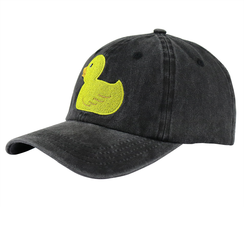 2pcs Funny Duck Gifts For Women Men, Duck Hunting Hat, Funny Animal Duck Lovers Embroidered Adjustable Baseball Cap Birthday