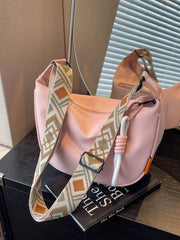 Woven Strap Crossbody Bag