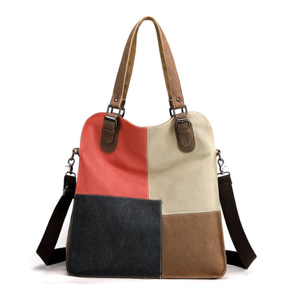 New Cotton Canvas Bag - March Canvas Diamond Cotton Canvas Bag Crossbody Fashion And High Quality