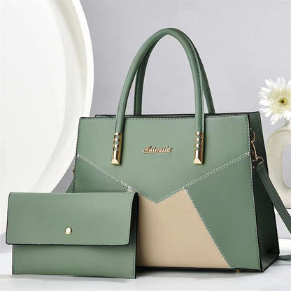 2-in-1 Exquisite Trendy Women's Shoulder Bag - New 2-in-1  Handbags For Women Stylish  Leather  Exquisite Trendy  Women's Shoulder Fashion  Lady's Handbag