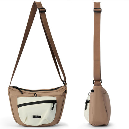 Women's Solid Color Crossbody Bag Fashionable Large Capacity Shoulder Bag For Work School Casual Trendy Versatile High-quality Daily Commuting Bag