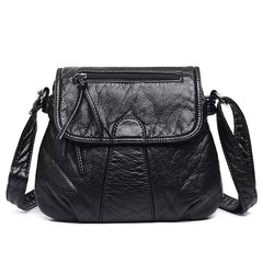 Leather Adjustable Strap Crossbody Bag