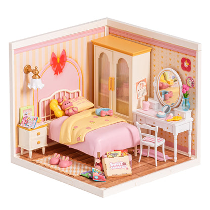 Rolife Super Creators Miniature House DIY Kit, 3D Wooden Puzzle With LED Lights, Great Gift For Adults & Teenagers, Multiple Themes ,DW016