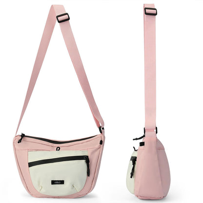 Women's Solid Color Crossbody Bag Fashionable Large Capacity Shoulder Bag For Work School Casual Trendy Versatile High-quality Daily Commuting Bag