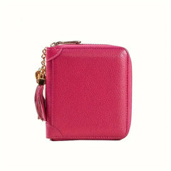 Mini Credit Card Holder For Women RFID Blocking Multifunctional Zipper Coin Purse Large Capacity Card Holder Credit Card Holders Credit Card Case