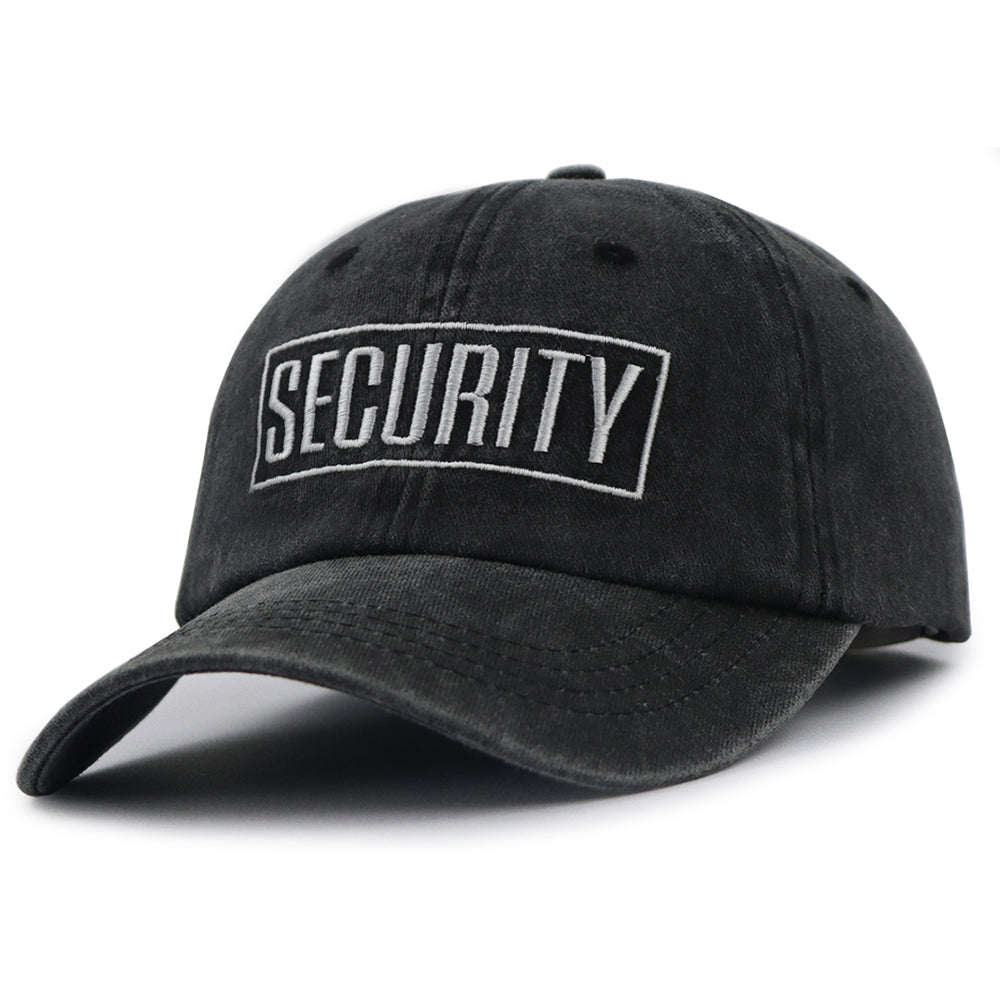2pcs Security Hats For Men Women Security Accessories Baseball Cap