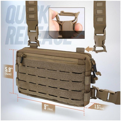 Men's Outdoor Tactics Vest Jacket Bag