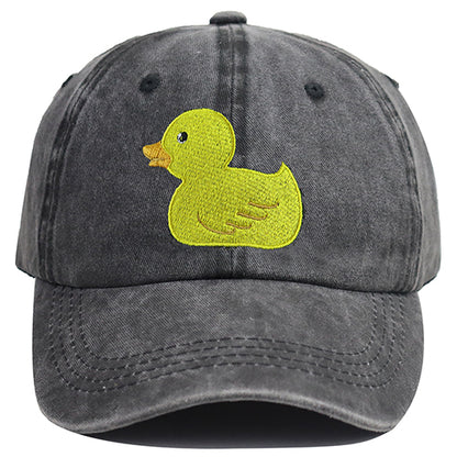 2pcs Funny Duck Gifts For Women Men, Duck Hunting Hat, Funny Animal Duck Lovers Embroidered Adjustable Baseball Cap Birthday