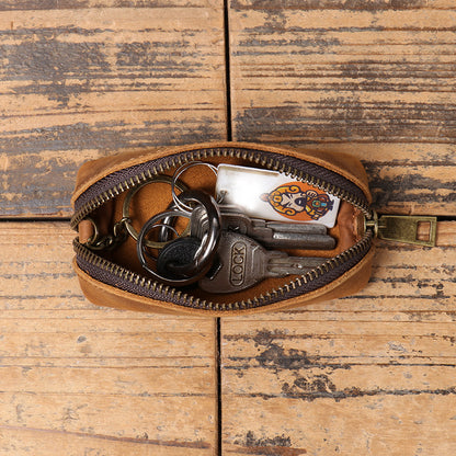 Men's Leather Multi-functional Clutch Coin Purse