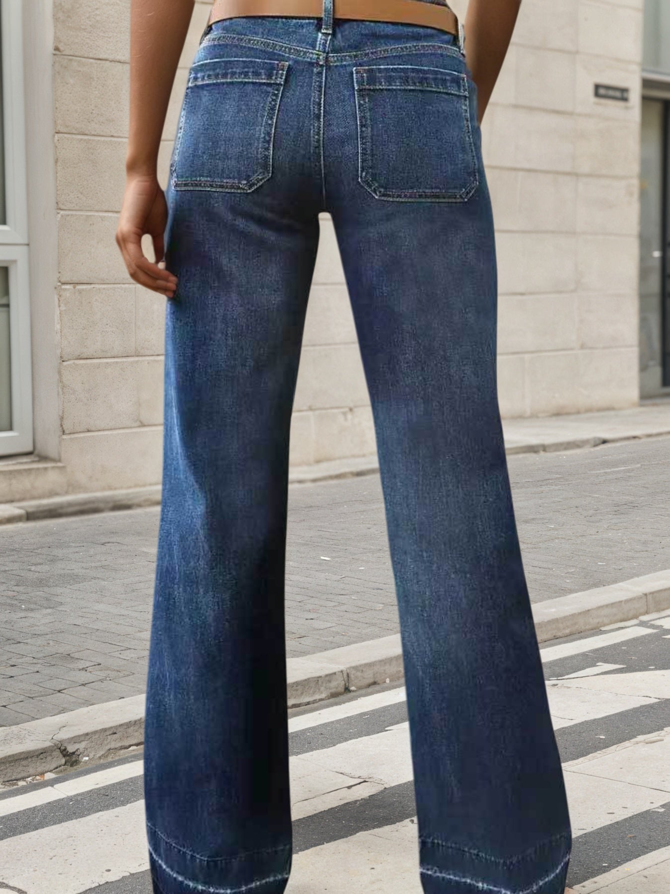 New Women’s Wide Leg Jeans, Autumn And Winter Outfits, Straight Leg Jeans, Mid Rise Jeans