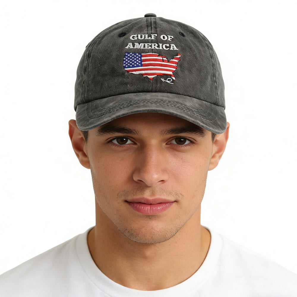 2pcs Gulf Of America Hat For Men Women