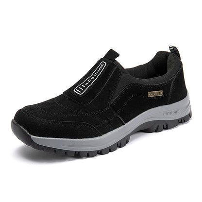Men's Shoes Lightweight Plus Size Outdoor Climbing Boots Hiking Autumn And Winter
