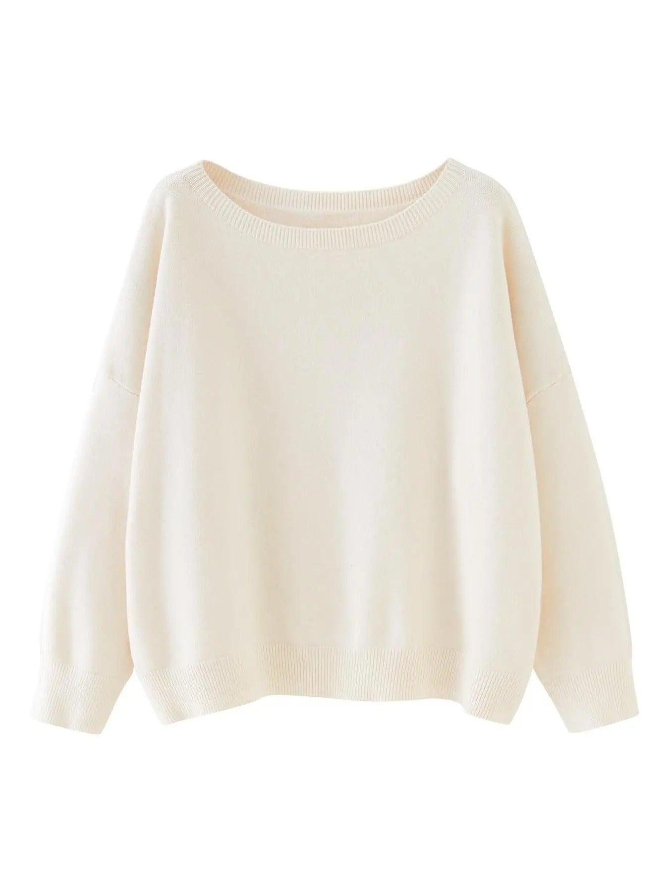 Autumn And Winter Round Neck Loose And Lazy Style Pullover