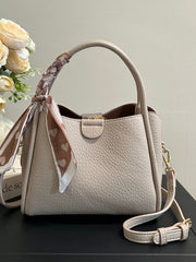 Leather Top Handle Crossbody Bag