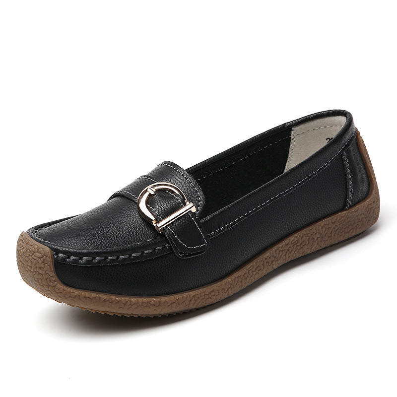 Loafers Casual Women's Soft Bottom Comfortable Flat Shoes