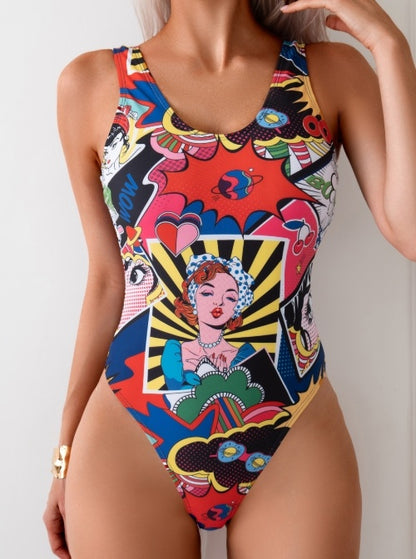 Women's One-piece Casual Swimsuit