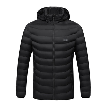 Winter Heated  Plus Size Jacket Electric Heated Clothing
