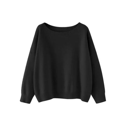 Autumn And Winter Round Neck Loose And Lazy Style Pullover