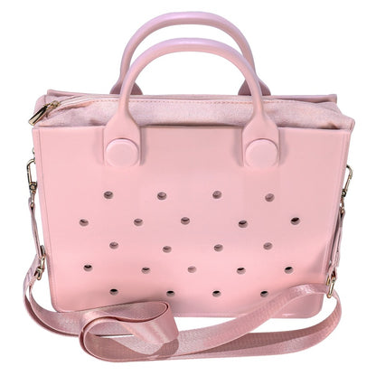 Waterproof EVA Handbag Punching Women's Tote Bags With Shoulder Strap For Women Hand Tote Bag Beach Bag