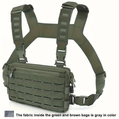Men's Outdoor Tactics Vest Jacket Bag