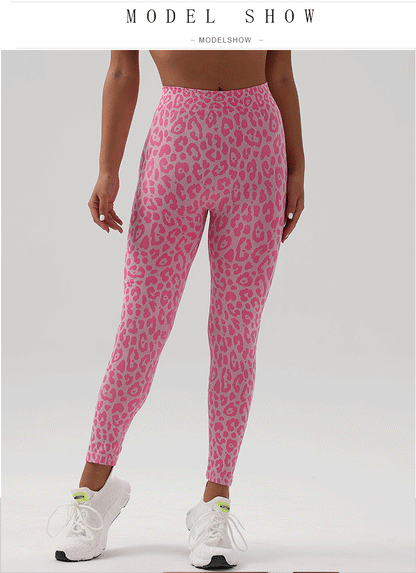 Leopard Print Yoga Pants