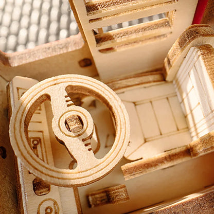 Rolife London Tour Bus Car 3D Wooden Puzzle Model Toy Home Decor Xmas Gift