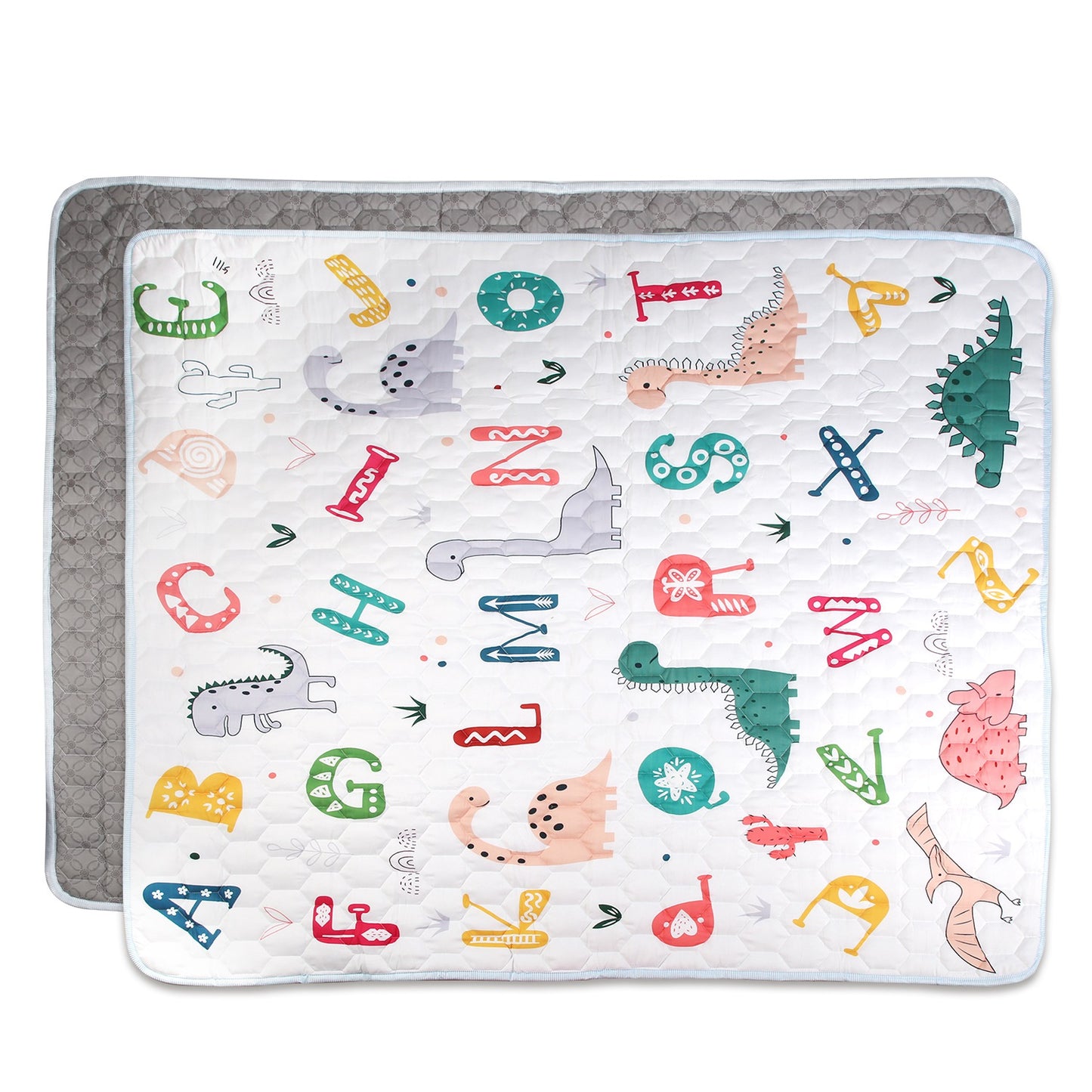 1Pc 71x59IN Or 50X50IN Baby Play Mat Non-Slip Baby Crawling Mat Foldable Playpen Mat Machine Washable For Newborns Infants Babies Toddlers