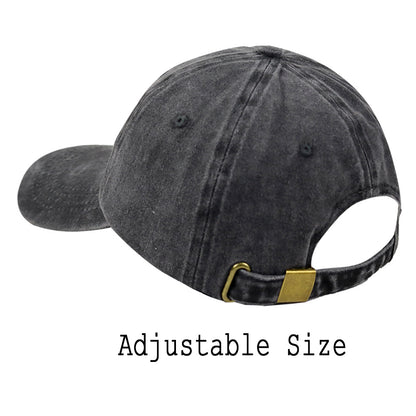 Pickle Ball Hat For Men Women, Adjustable Embroidered Wash Cotton Baseball Cap
