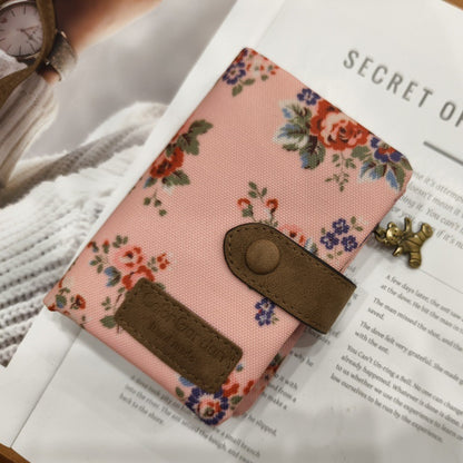 Multifunctional Tri-fold Fashion Multi-card-slot Printed Wallet
