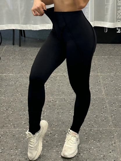 3 Pack Women's Quick Dry High Waist Tummy Control Yoga Pants Workout Leggings With Side Pockets